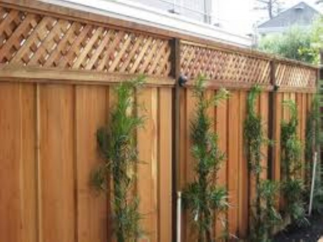 Custom wood fences, fence design